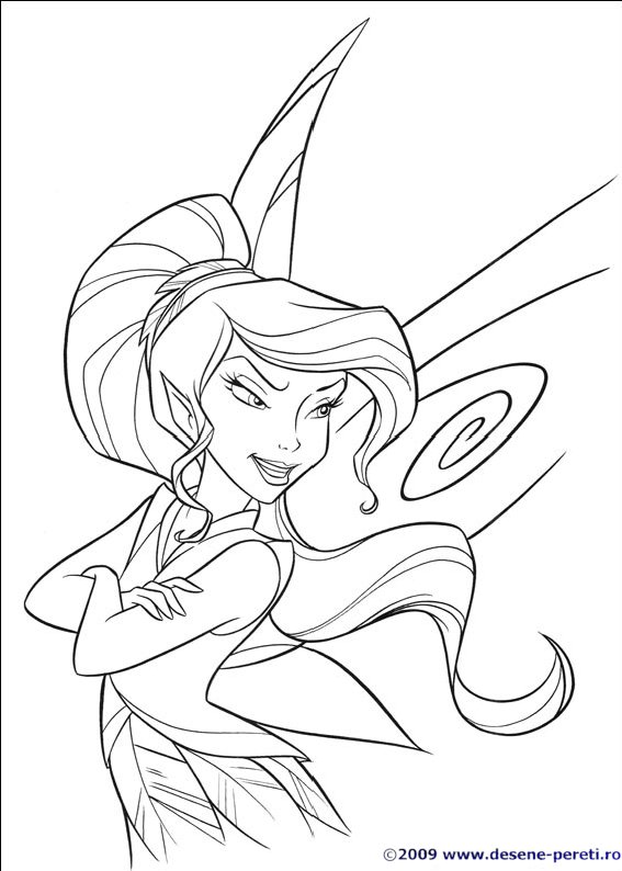 Tinkerbell PLANSE DE COLORAT planse de colorat tinkerbell